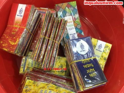 In bao lì xì số lượng ít, món quà lưu niệm ý nghĩa cho năm mới
