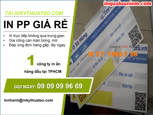 Dịch vụ in PP bồi format giá rẻ tại thành phố Hồ Chí Minh